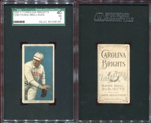 t206-Frank-Arellanes-Carolina-Brights-SGC-40-VG